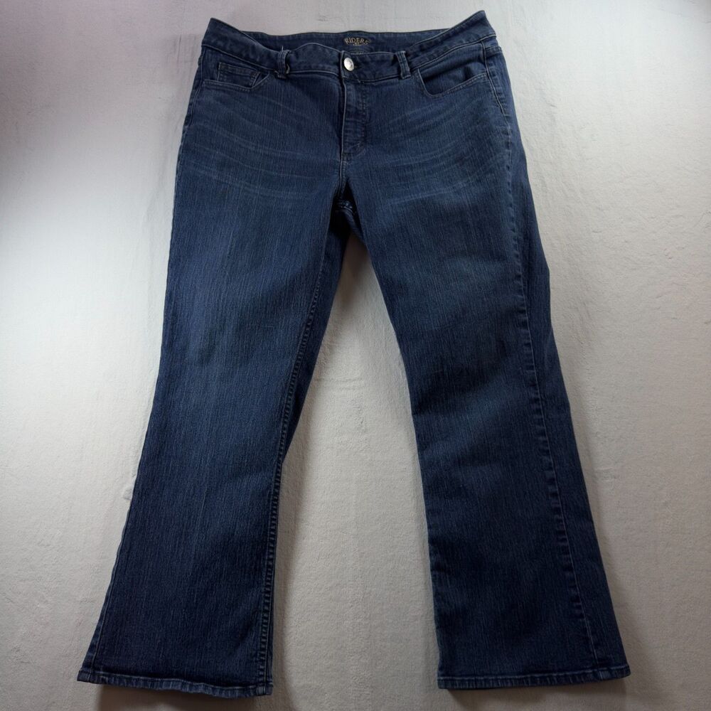 Riders By Lee Jean Women's Size 18P Color Blue Bootcut Stretch